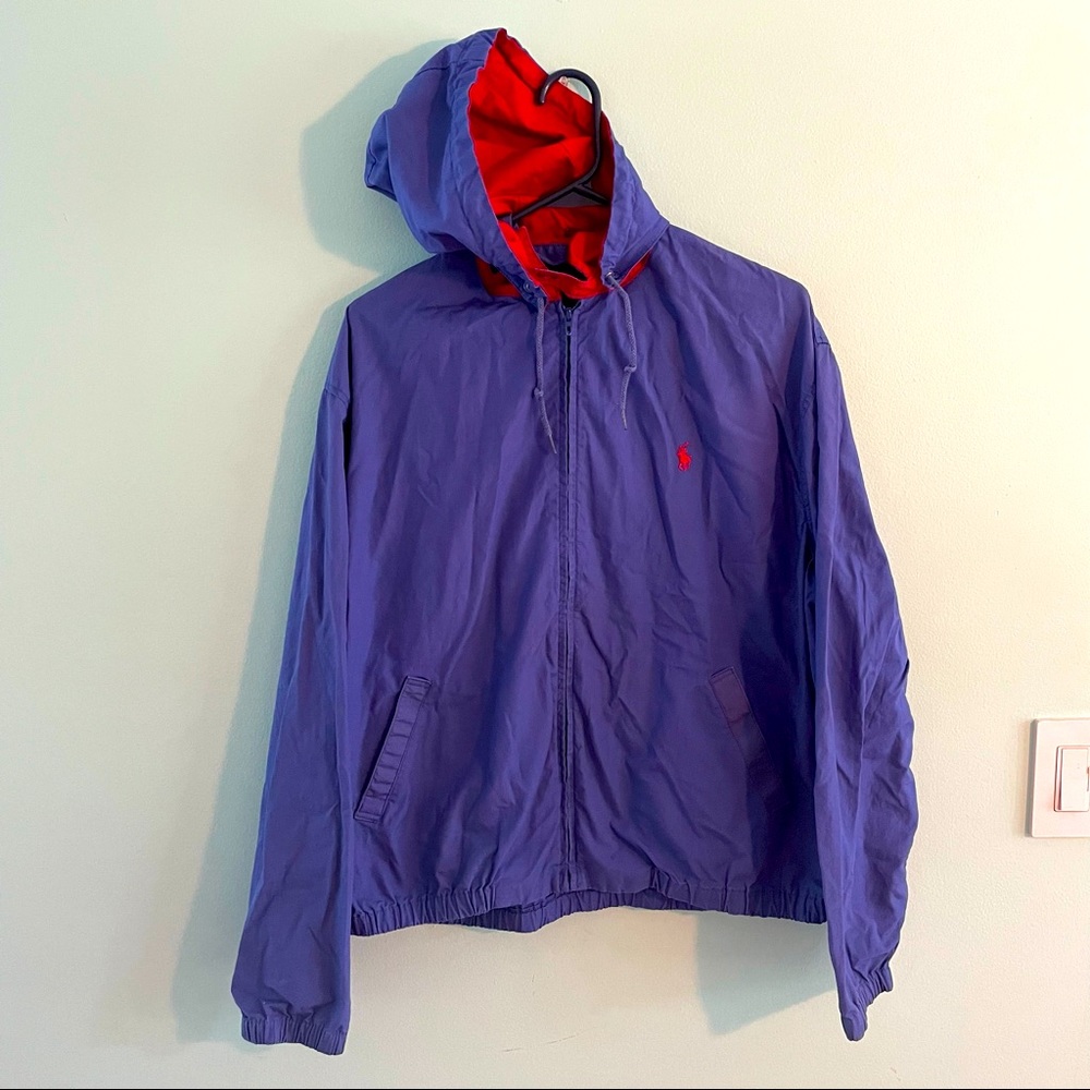 Vintage Polo Ralph Lauren jacket 80s 90s zip up L